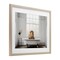 Stupell Industries Minimalist Lion Bathtime Framed Print Under Glass, design by Sasha